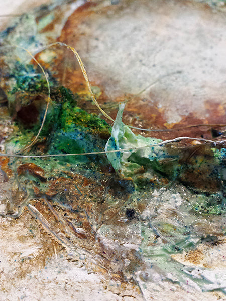 Mixed media workshop materie schilderen Cirkel