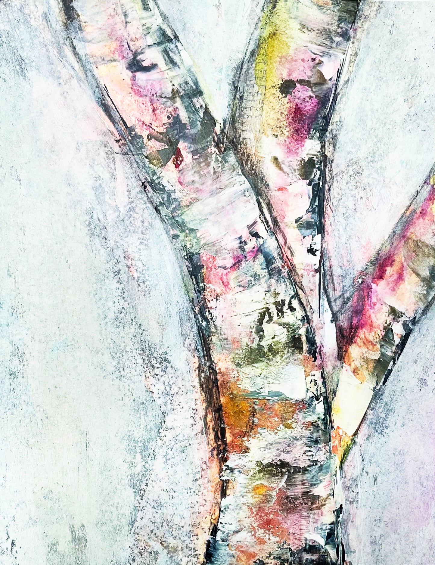 Online cursus Mixed Media schildertechnieken (Geel - 10 lessen)