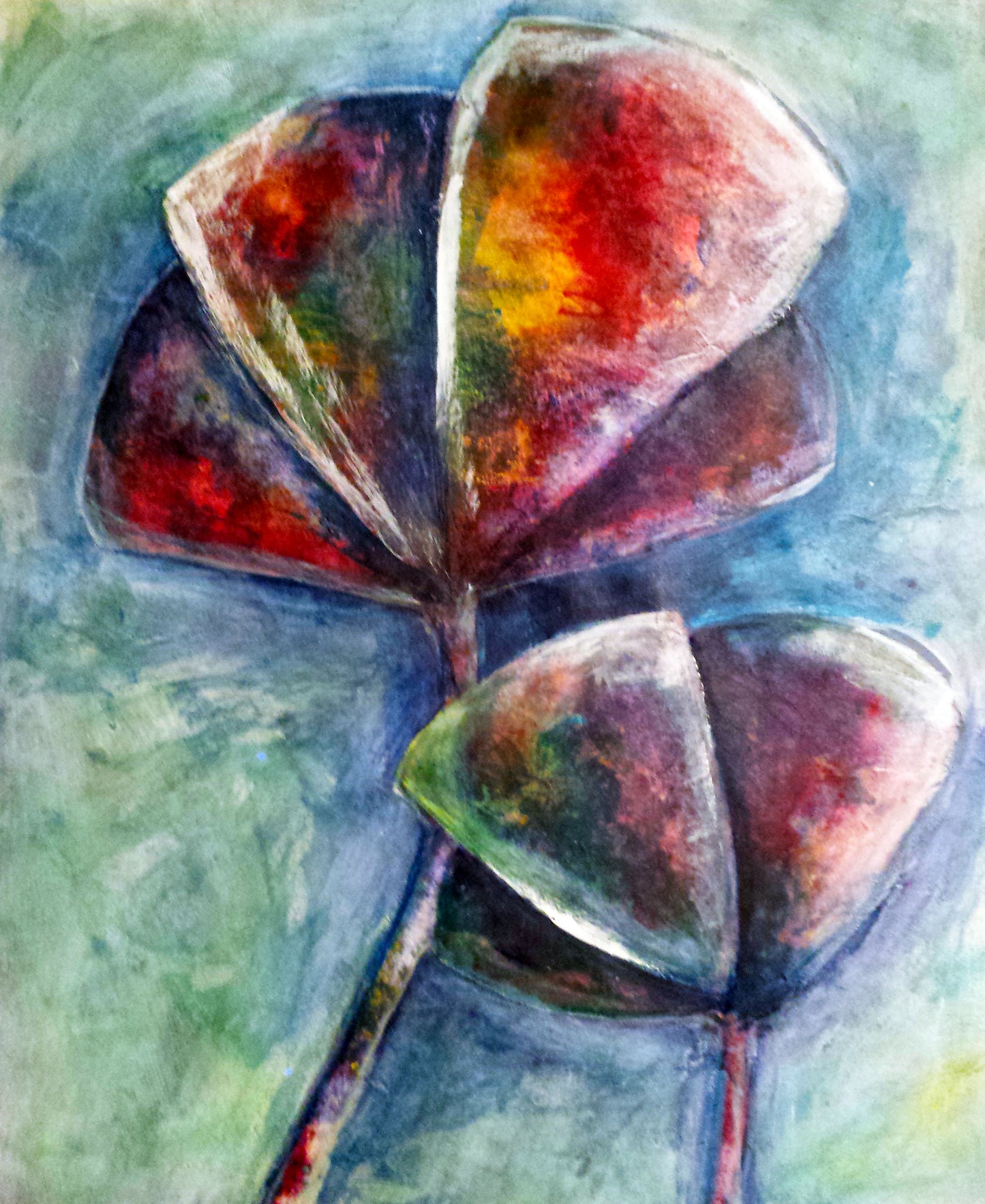 Cursus Mixed Media schildertechnieken (Blauw - 10 lessen)