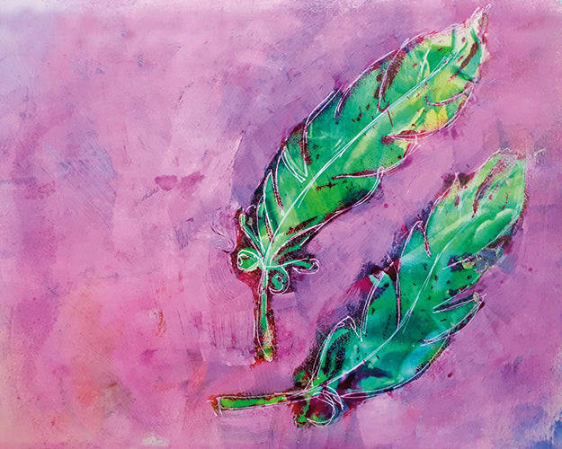 Online cursus Mixed Media schildertechnieken (Geel - 10 lessen)