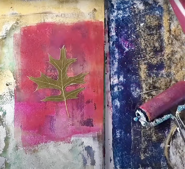 Korte Cursus – Mixed Media met Gelli Plate (3 lessen) sionasnel.com