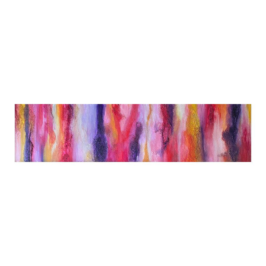 Abstracte mixed media kunst