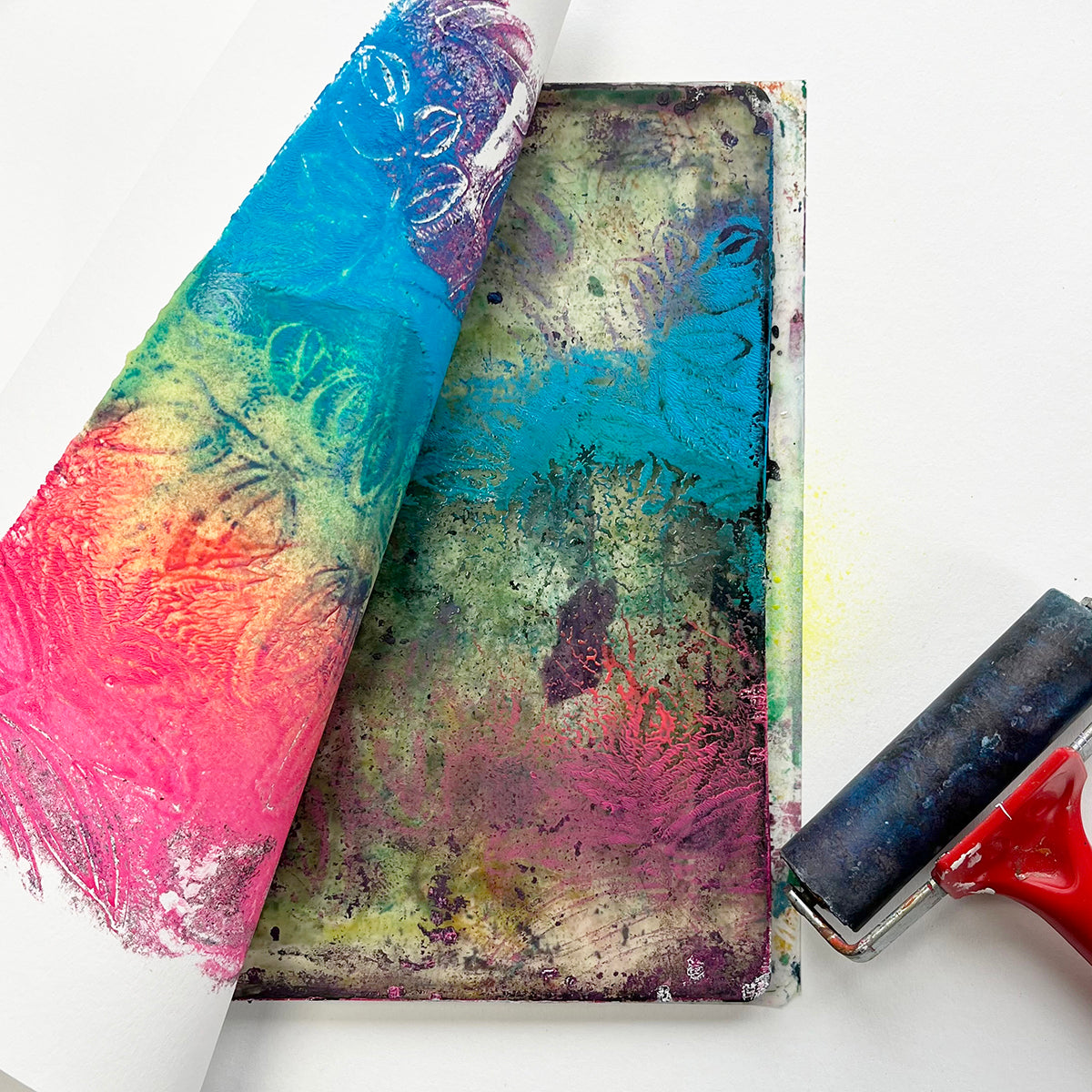 Korte Cursus – Mixed Media met Gelli Plate (3 lessen)