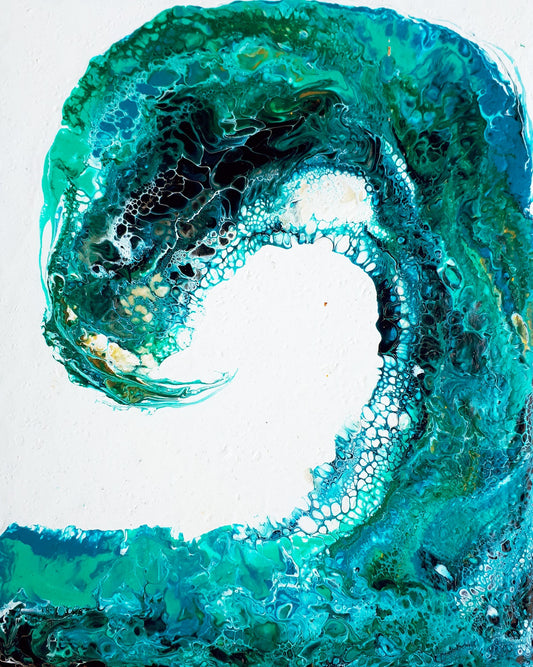 Workshop Acrylic pouring golf