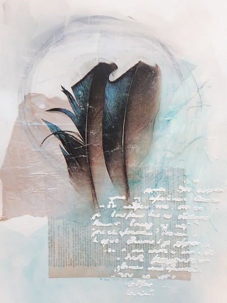 Cursus Mixed Media schildertechnieken (rood)
