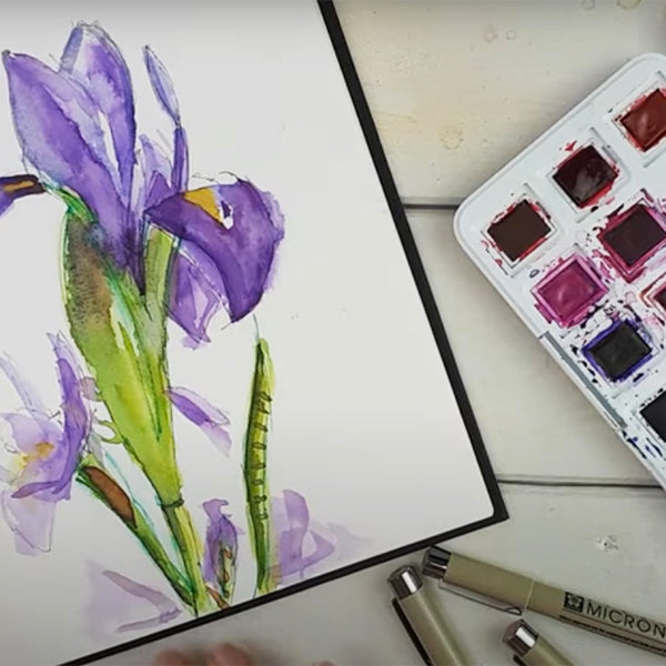 Korte cursus - Aquarel & Mixed Media (3 lessen) Siona Snel