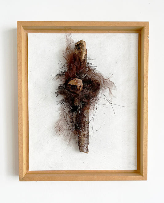 Abstracte mixed media kunst