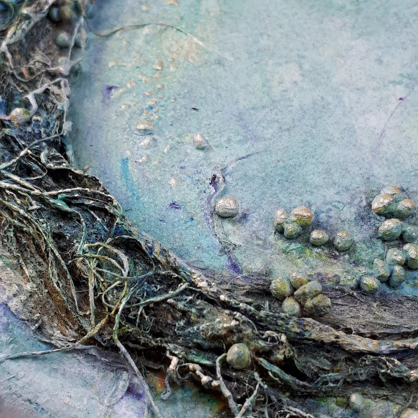 abstracte mixed media kunst