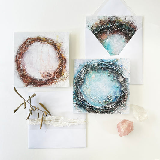 Kunstkaarten set cirkels