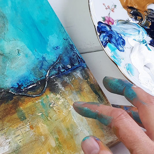 Cursus Mixed Media Atelier (6 lessen)