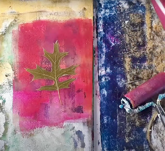 Korte Cursus – Mixed Media met Gelli Plate (3 lessen) sionasnel.com