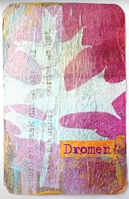 Korte Cursus – Mixed Media met Gelli Plate (3 lessen) sionasnel.com
