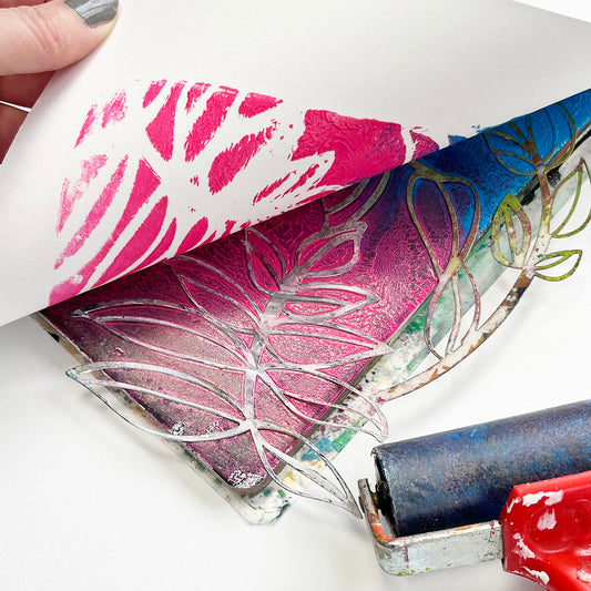 Workshop Monoprint met de Gelli Plate