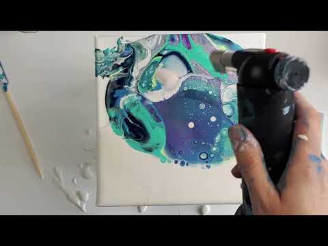 acrylic pouring workshop